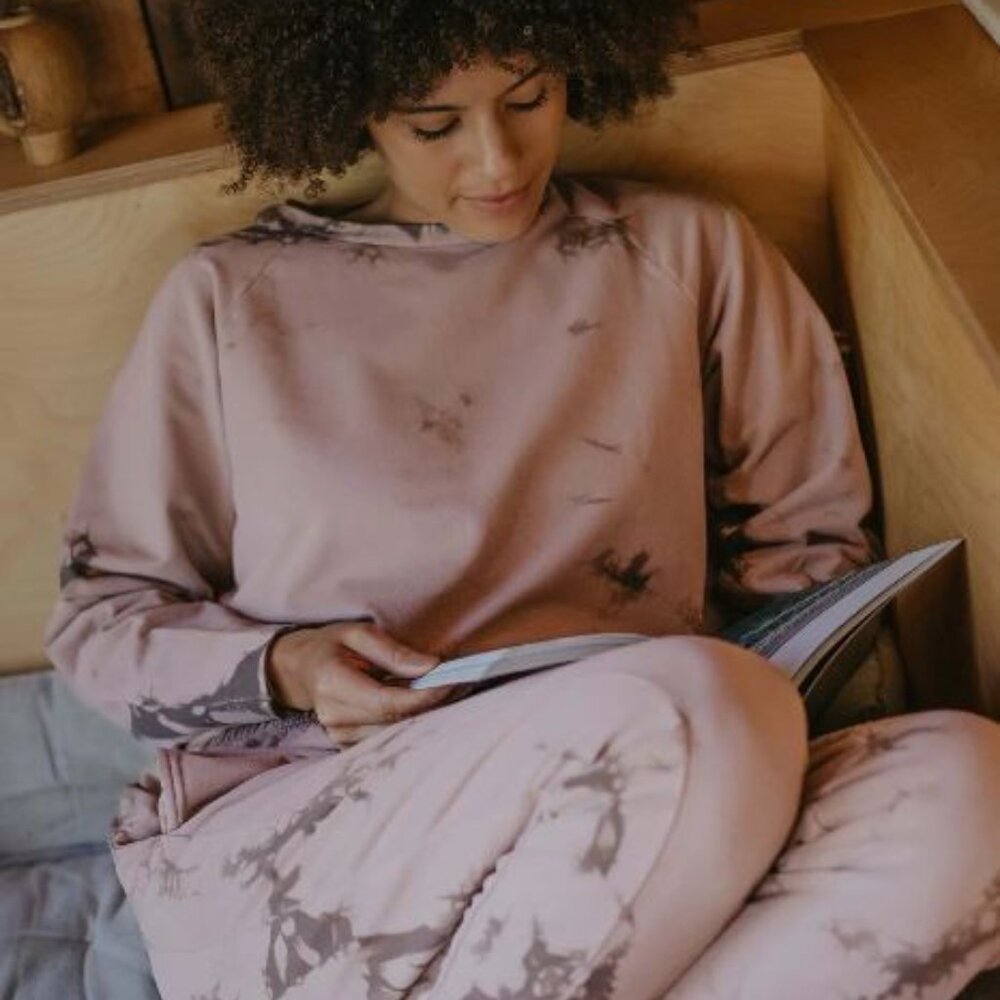 NWT The Simple Folk The Tie-Dye Tracksuit Sweater  - Women's Sz L $105